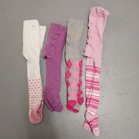 Baby Strumpfhose 4-Teilig Gr 62-68