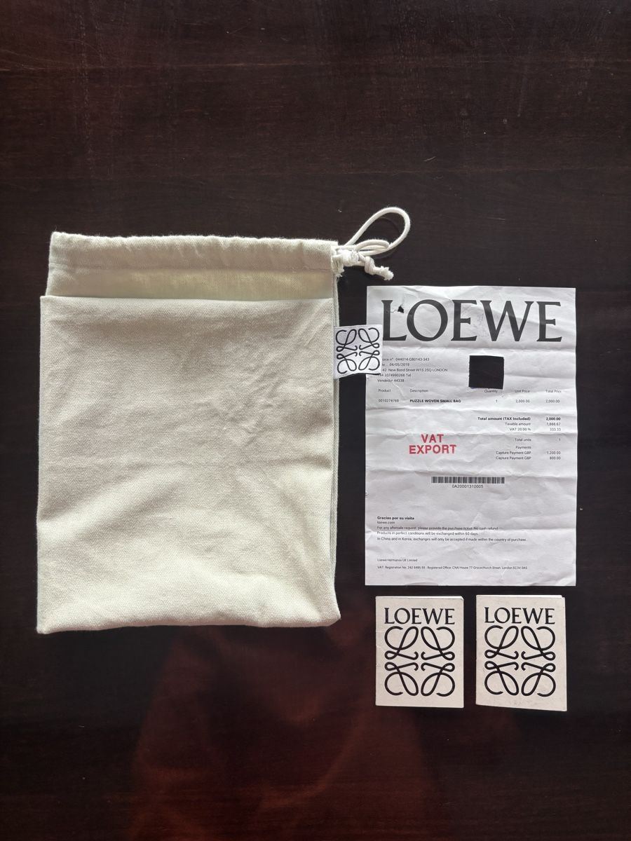 Loewe Borse da donna: Loewe Puzzle Small - Woven - Brown – Usato da Kilchberg ZH venduto da joa_v7bl 8