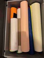 Farbrollen Material Rollen Konvolut