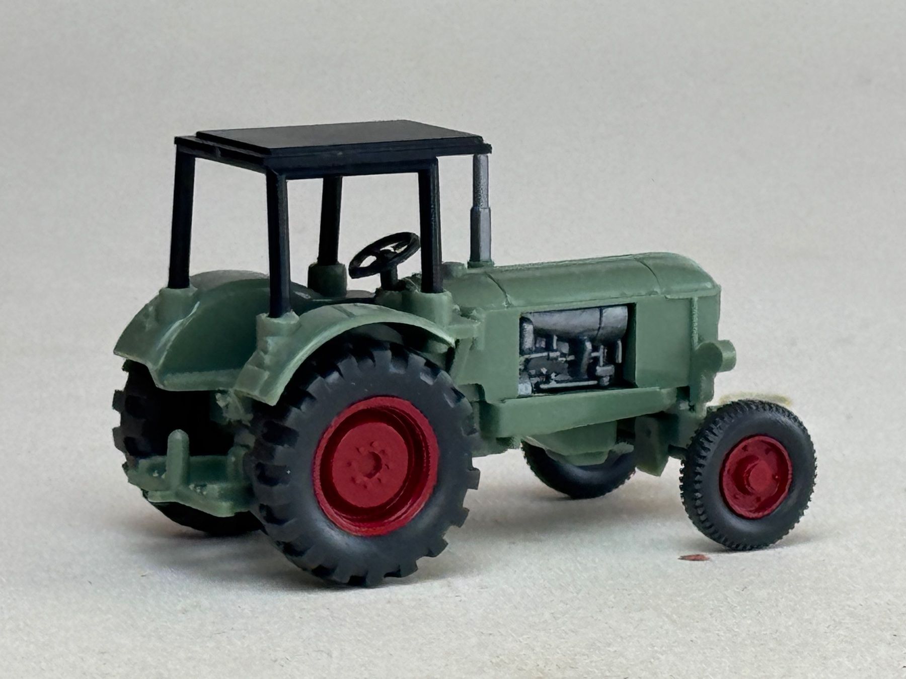 Wiking Modellautos: VE1- Wiking Deutz Traktor mit Dach grün – Gebraucht aus Elm von Wikmtz 1