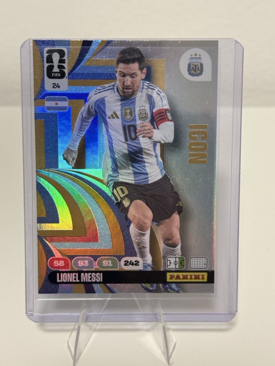 Panini Carte collezionabili: Panini  Lionel Messi ICON – Nuovo (secondo la descrizione) da Rümlang venduto da gt20