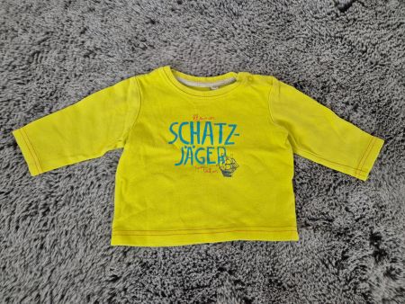 Tom Tailor Baby-Shirt, Gr. 68, gelb Schatzjäger
