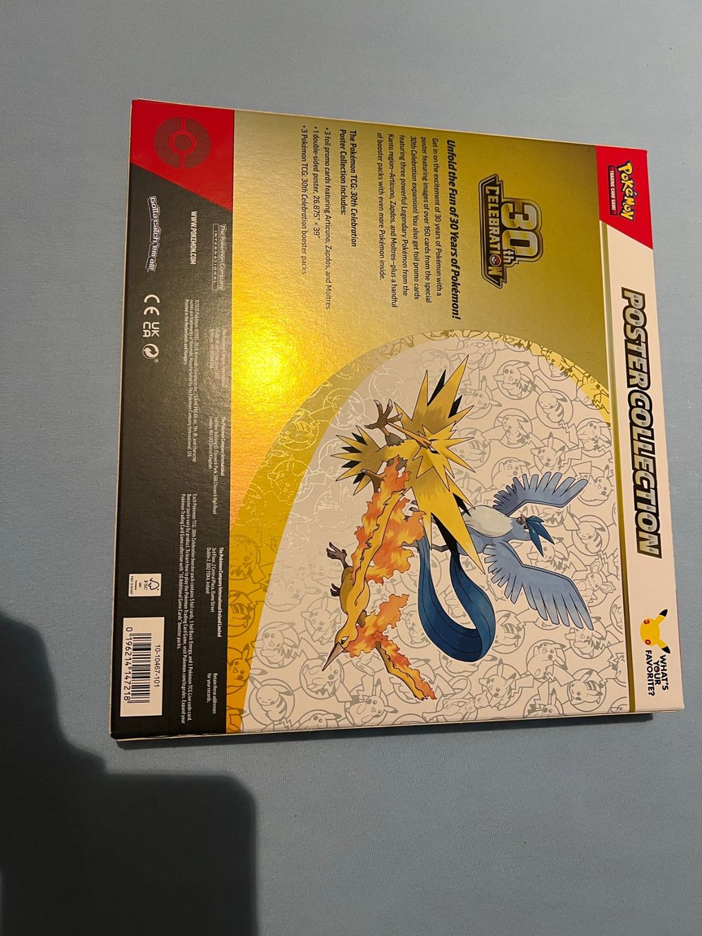 Pokémon Carte collezionabili: 30th Anniversary 30th Celebration Poster Collection -EN- – Nuovo e nell'imballaggio originale da Luzern venduto da luz_czq6 1