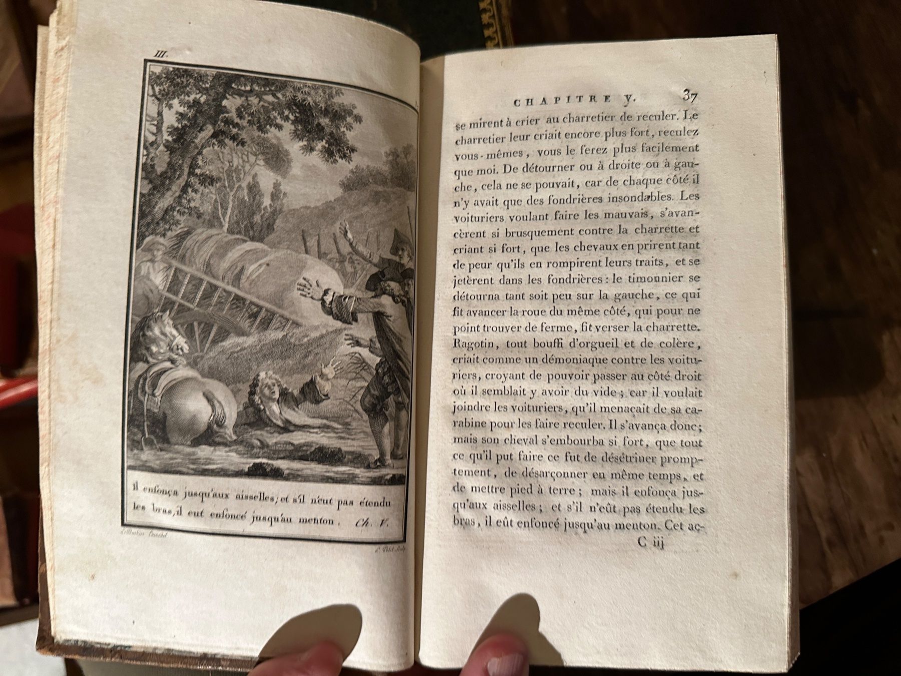 Bücher: Scaron: Le Roman Comique. 3 Bde. 1796 – Gebraucht aus Zürich von allp 9