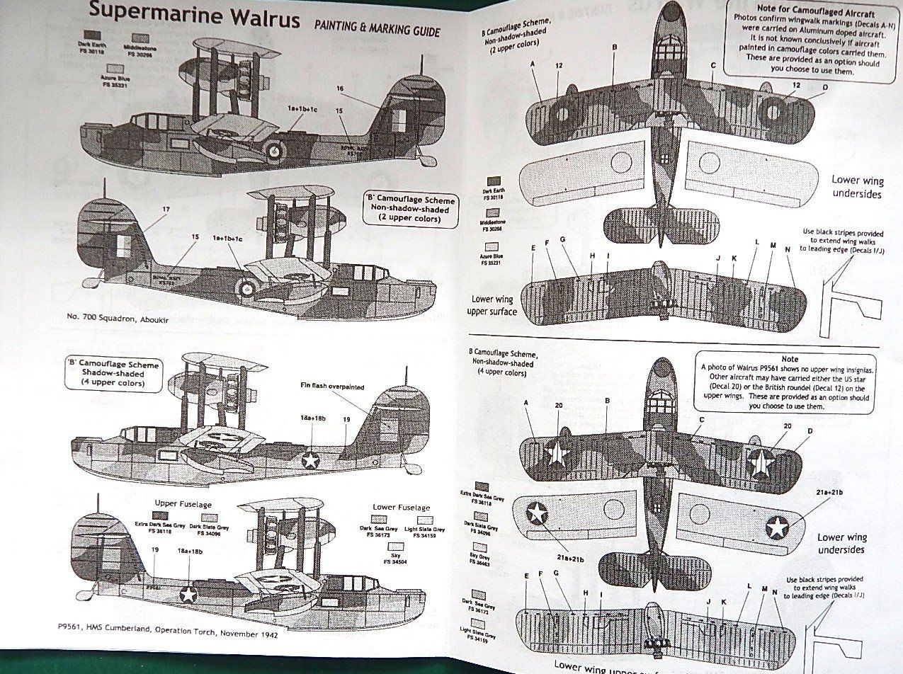 Kit di modellismo & Modellini statici: Supermarine Walrus – Nuovo e nell'imballaggio originale da Neuchâtel venduto da PAB2000 2