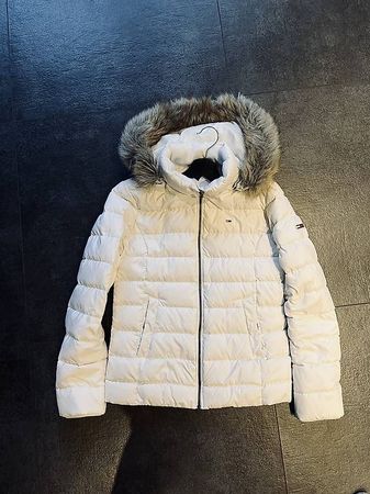 Tommy Jeans BASIC - Daunenjacke - white, Grösse S