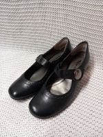 Tamaris Leder Pumps Gr. 36 schwarz