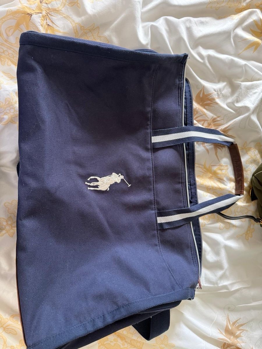 Taschen: Borsa blu Ralph Lauren logo polo uomo – Gebraucht aus Zuoz von cla_9f8s