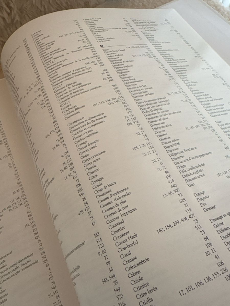 Libri: Encyclopédie du Cheval libre en Français – Usato da Ste-Croix venduto da choupy60 2