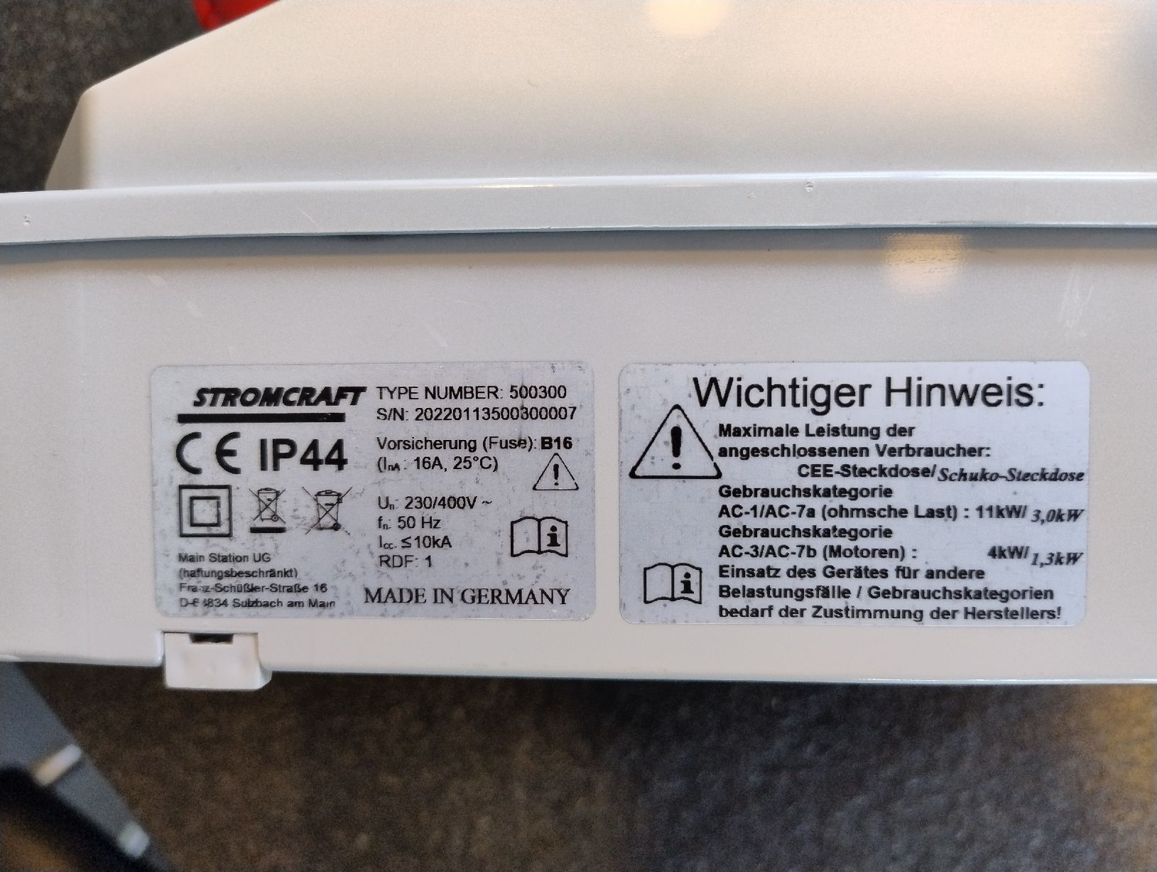 Elettrotecnica: Stromcraft Zeitschaltuhr 16A 400V IP44 - Profigerät – Usato da Rüti ZH venduto da Lux05 8
