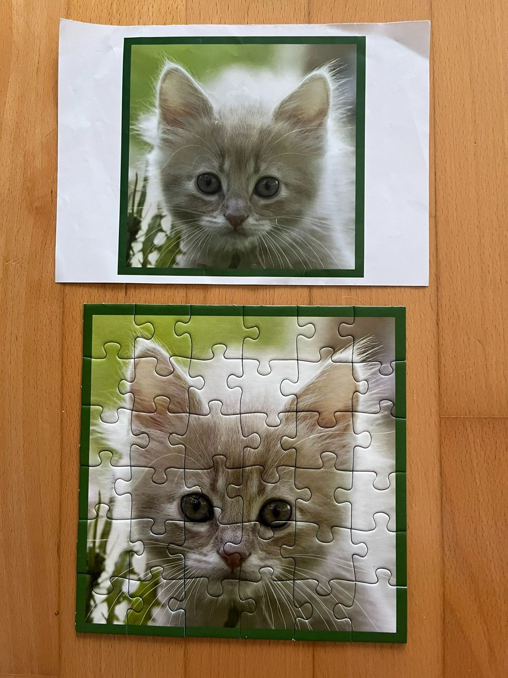Puzzles: 4 Puzzles - Tierkinder im Freien – Gebraucht aus Muttenz von Juvenile33 2