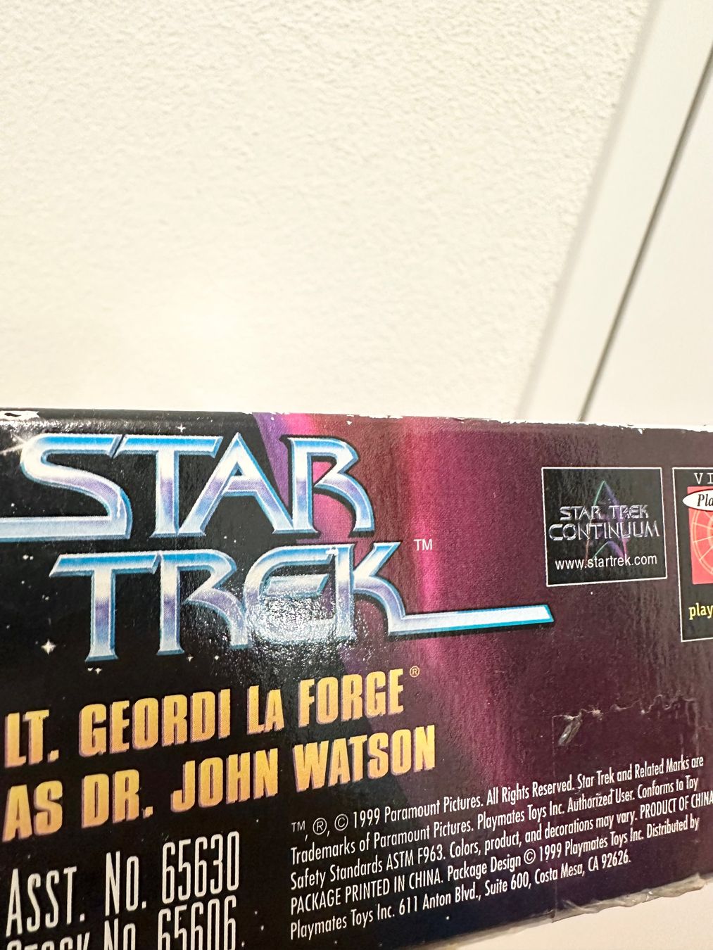 Figuren: Star Trek Starfleet Command Lt Commander La Forge neu 90er – Neu und originalverpackt aus Baar von Mic_vL 5