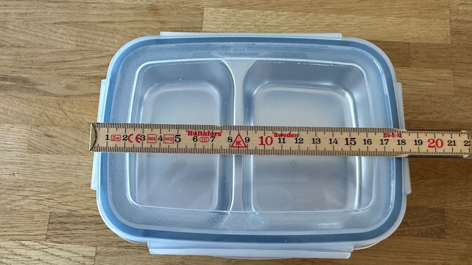 Behälter & Ähnliches: Lunchbox / Tupperdose Edelstahl 2 Abteile 650ml – Gebraucht aus Winterthur von  3