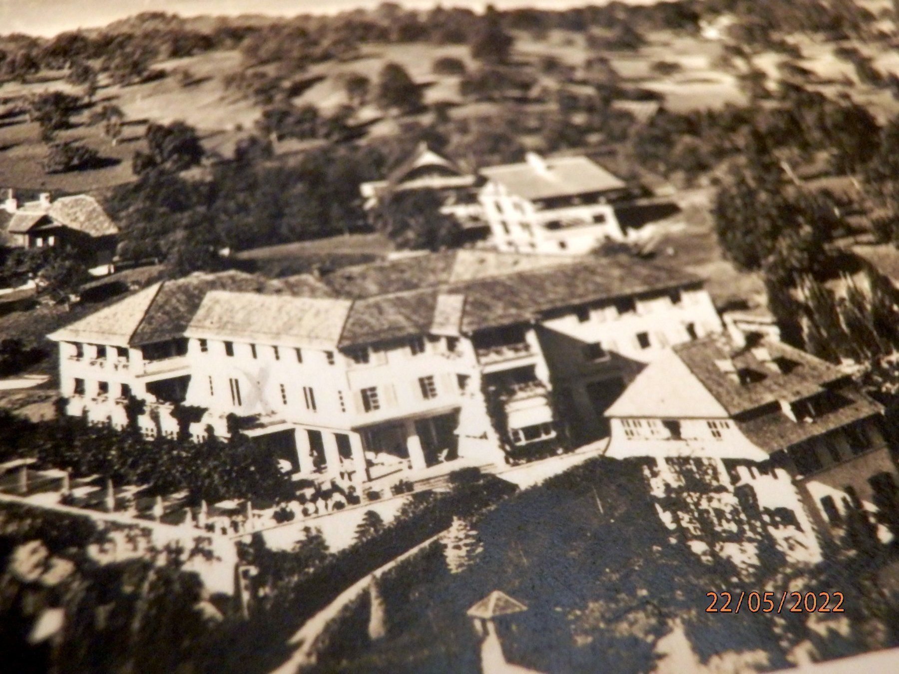 Ansichtskarten: Ansichtskarte, Weggis mit Pilatus, Luftbild, Stemp. ZNr.196 – Gebraucht aus Ueberstorf von dinbau 4