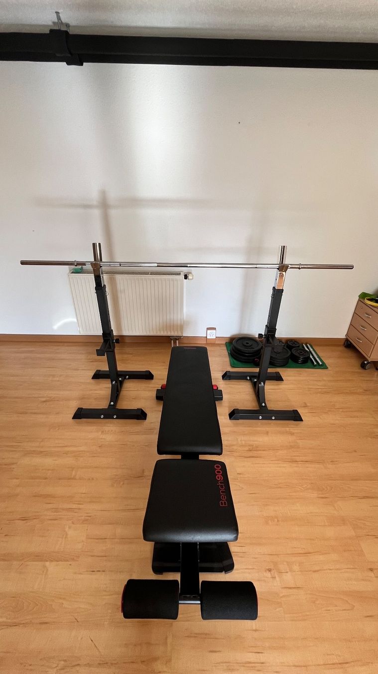Decathlon Hometrainer: Rack et banc de musculation – Usato da Penthaz venduto da rom_kv7l 2