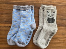 Kinder Anti-Rutsch Socken, Gr.23-26, 2 Paar