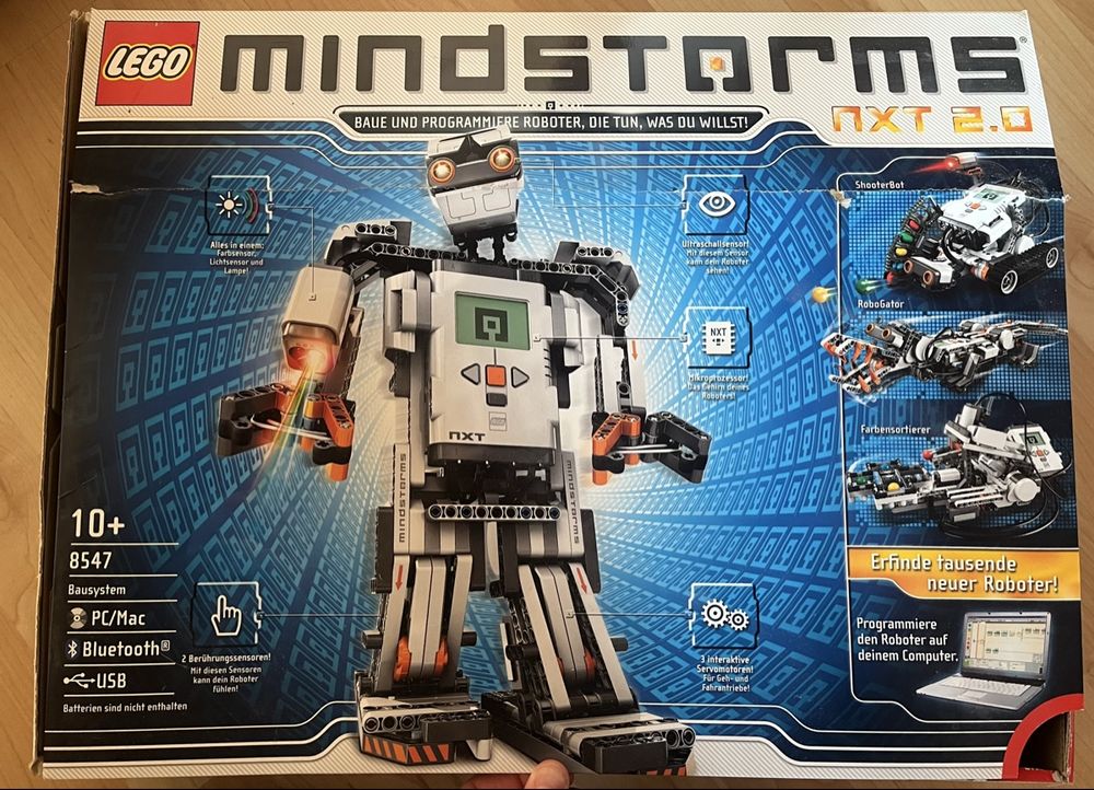 Lego Mindstorms NXT 2.0 Roboter-Set 8547 komplett (Gebraucht) in ...