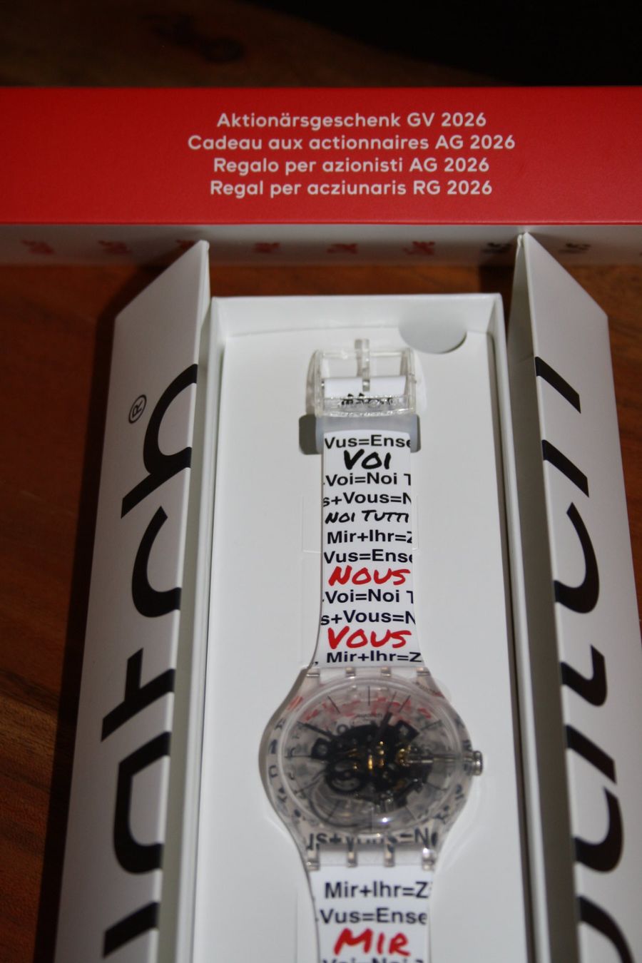 Swatch Uhren: SWATCH GV Uhr 2026 – Neu und originalverpackt aus Reinach BL von Runni 2