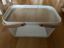 RISATORP IKEA basket Korb, weiß, 27x42x23 cm