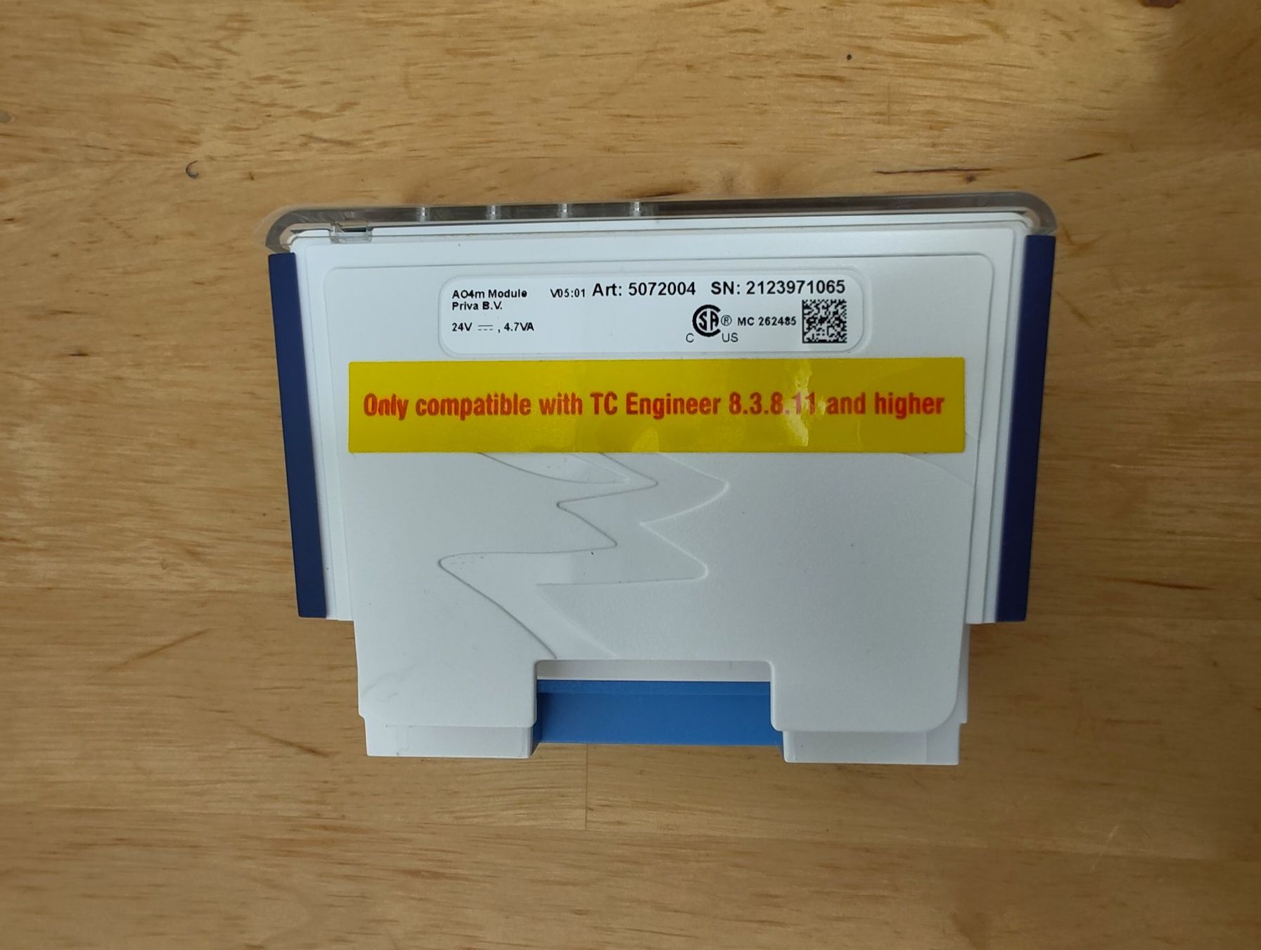 Componenti elettronici: PRIVA AO4m Modul 5072004 4 Analog Eingänge – Usato da Emmenbrücke venduto da BlSi 4