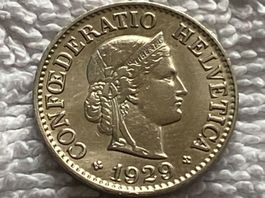 10 centimes/rappen 1929