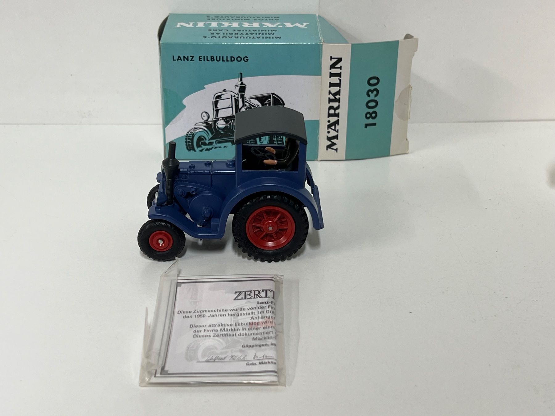 Märklin Modelleisenbahnen: Märklin 18030 LANZ EILBULLDOG – Neu (gemäss Beschreibung) aus Neuenhof von ludovicco
