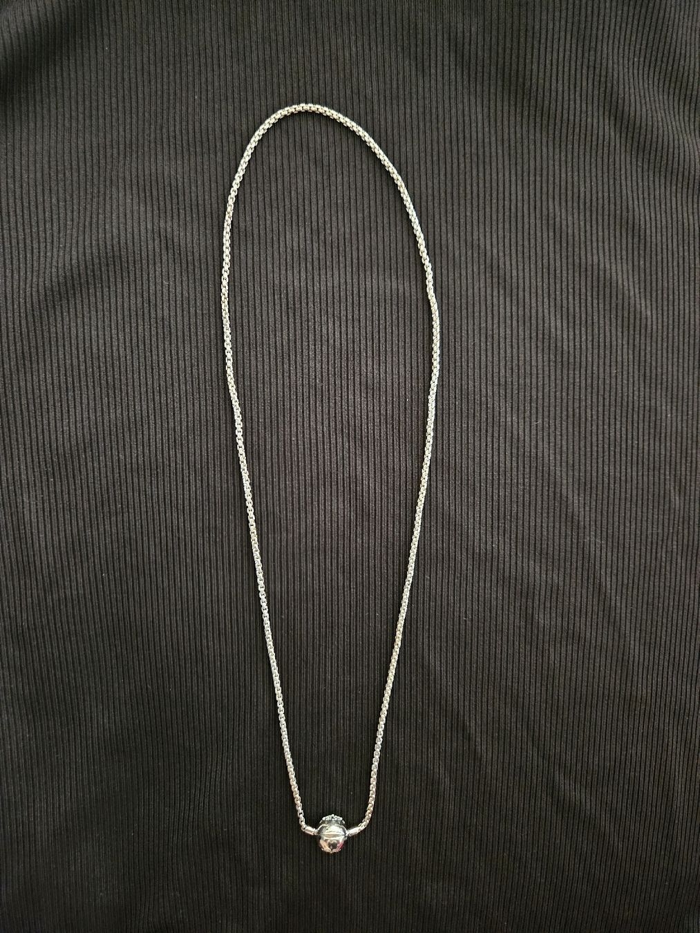 Thomas Sabo Catenine: Beads-Halskette Silber Thomas Sabo ca. 50cm – Nuovo (secondo la descrizione) da Bern venduto da Sabulise