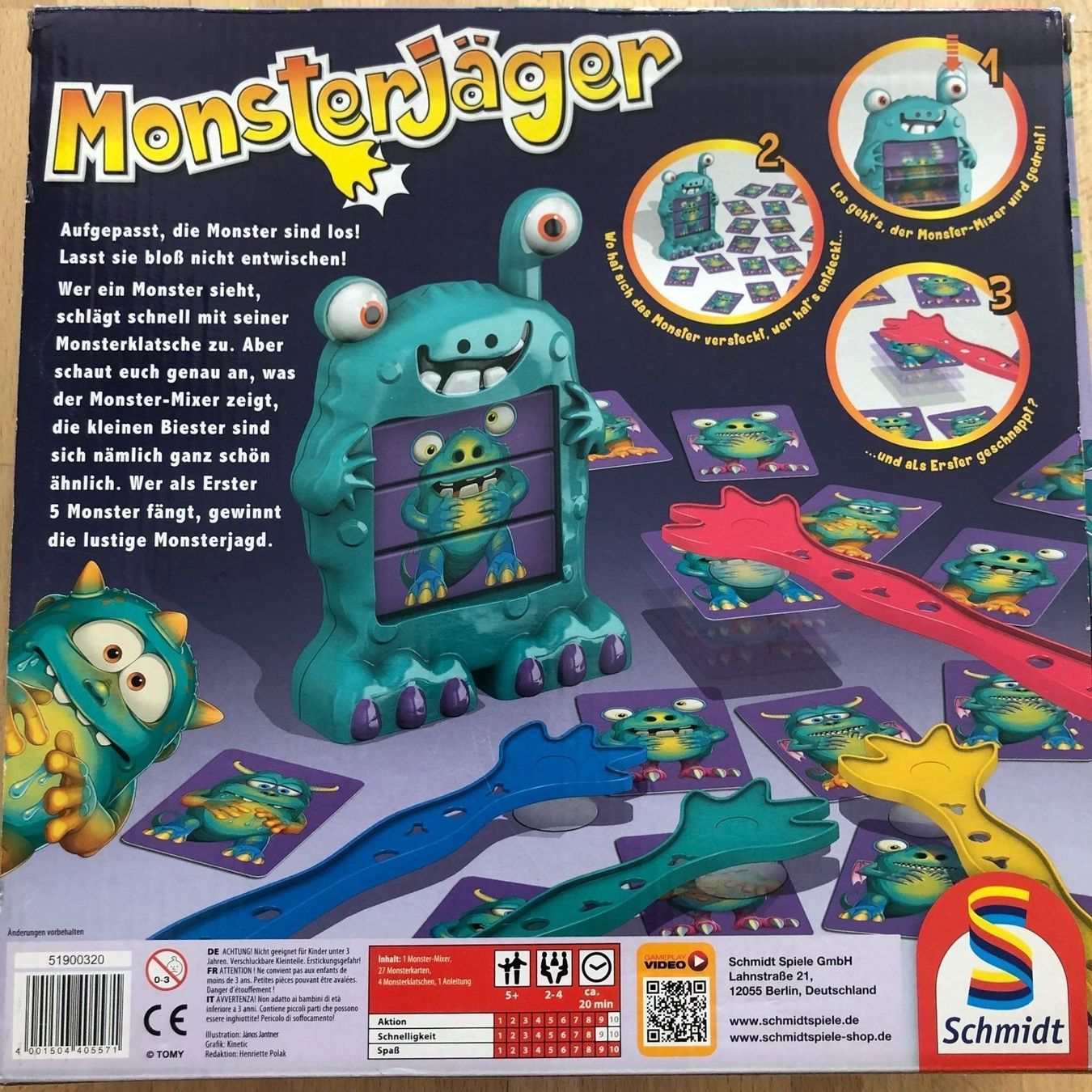 Giochi: Monsterjäger - Spiel - Schmidt – Usato da Nussbaumen AG venduto da Pika-Shop 1