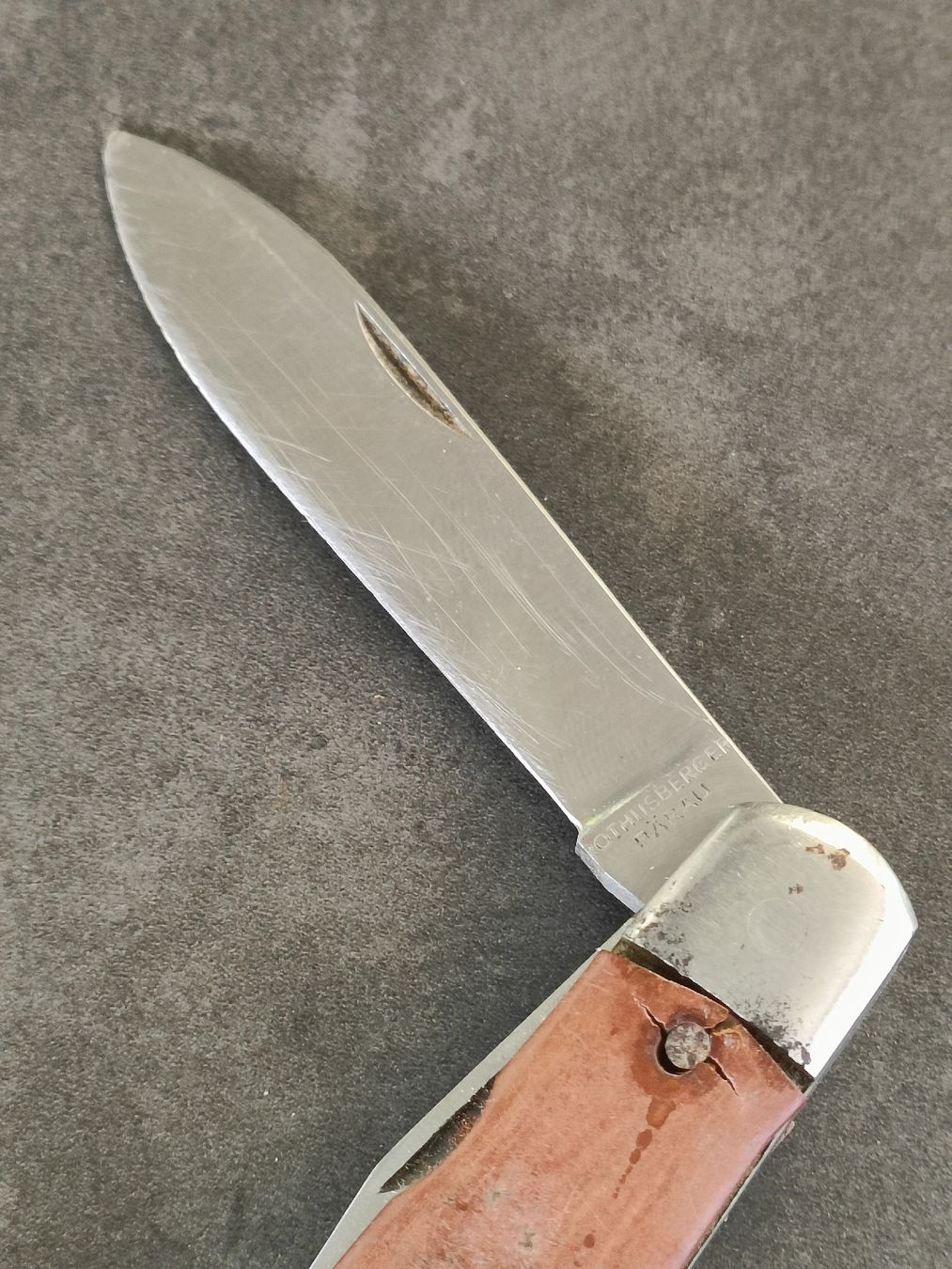 Schweizer Armee Taschenmesser: Sackmesser Röthlisberger Bärau - 1956 – Gebraucht aus Brugg AG von Ente015 6