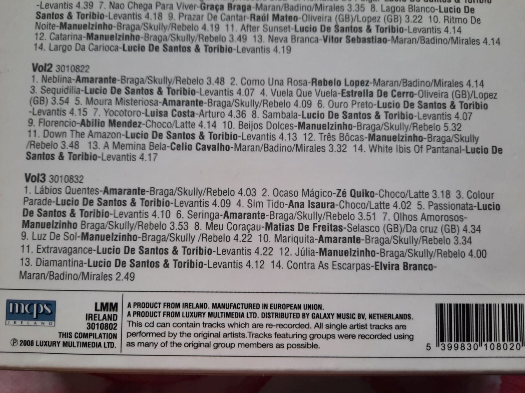 CD: CD Brazilian Beats 3CDs – Usato da Pully venduto da bro_n52j 3