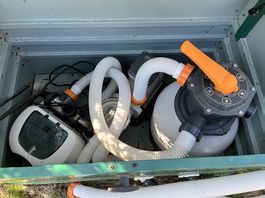 Sanfilterpumpe und Salzwasseraufbereiter
