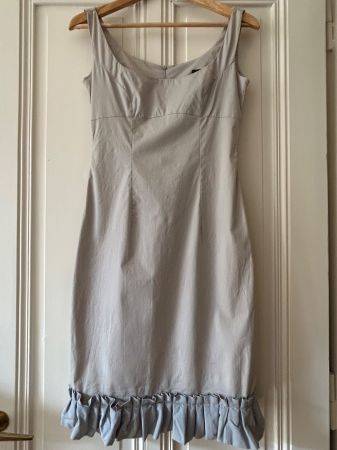Summer stretch cotton dress