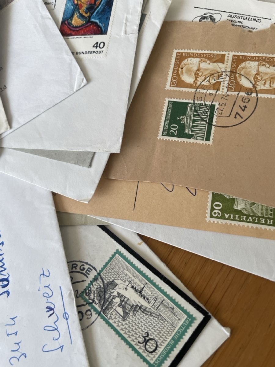 Tous les timbres: Briefumschlag Sammlung mit Frankaturen – D'occasion à Lohn Ammannsegg par ant_5l6r 1