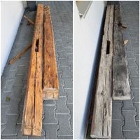 2 Holzbalken - top Zustand - über 3 Meter
