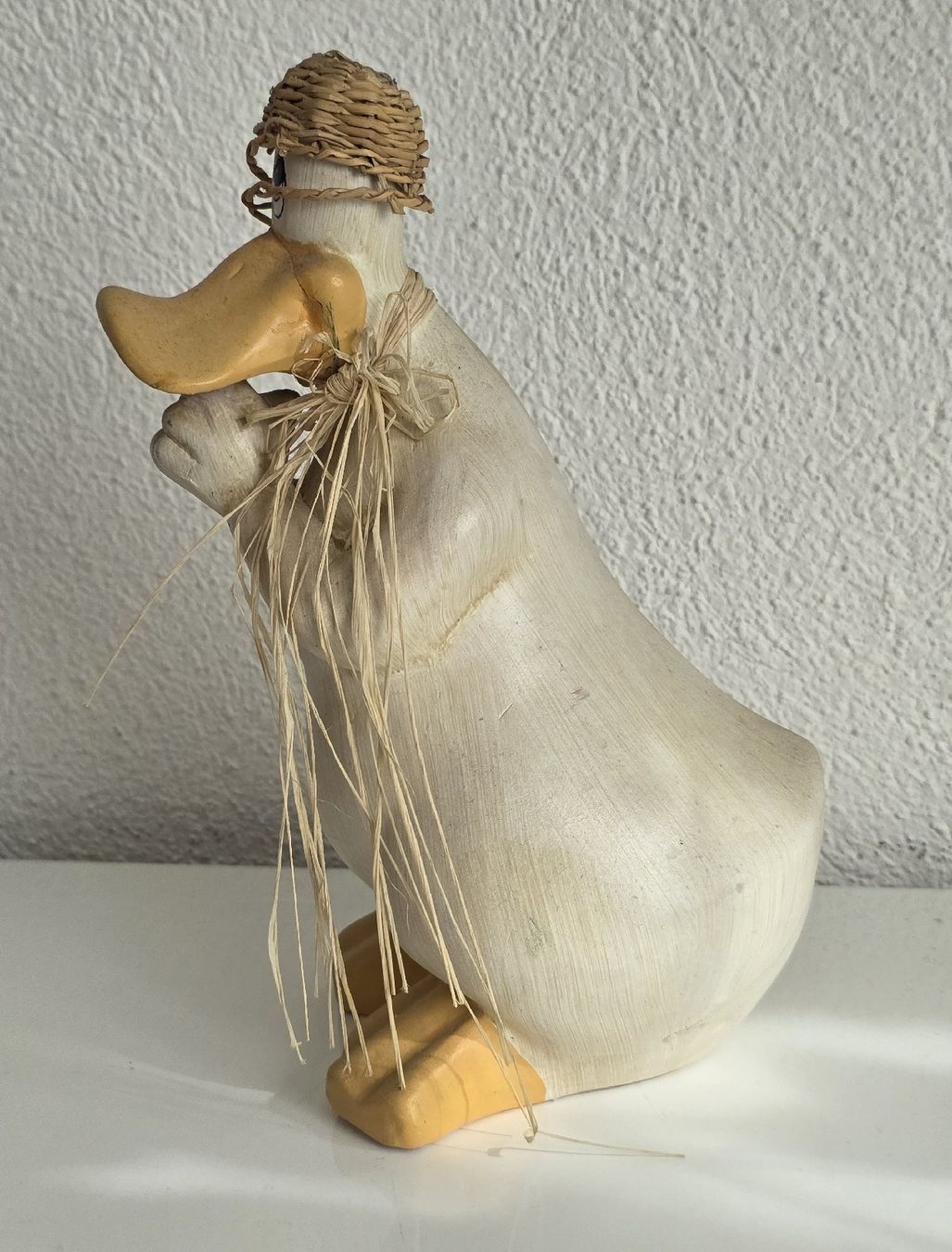 Statuette: Deko-Ente mit Strohhut, Sammlung  – Usato da Rheinsulz venduto da Gilea 2