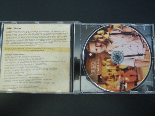 CD: KUNZ - Eifach so – Usato da Au ZH venduto da sikoku 1