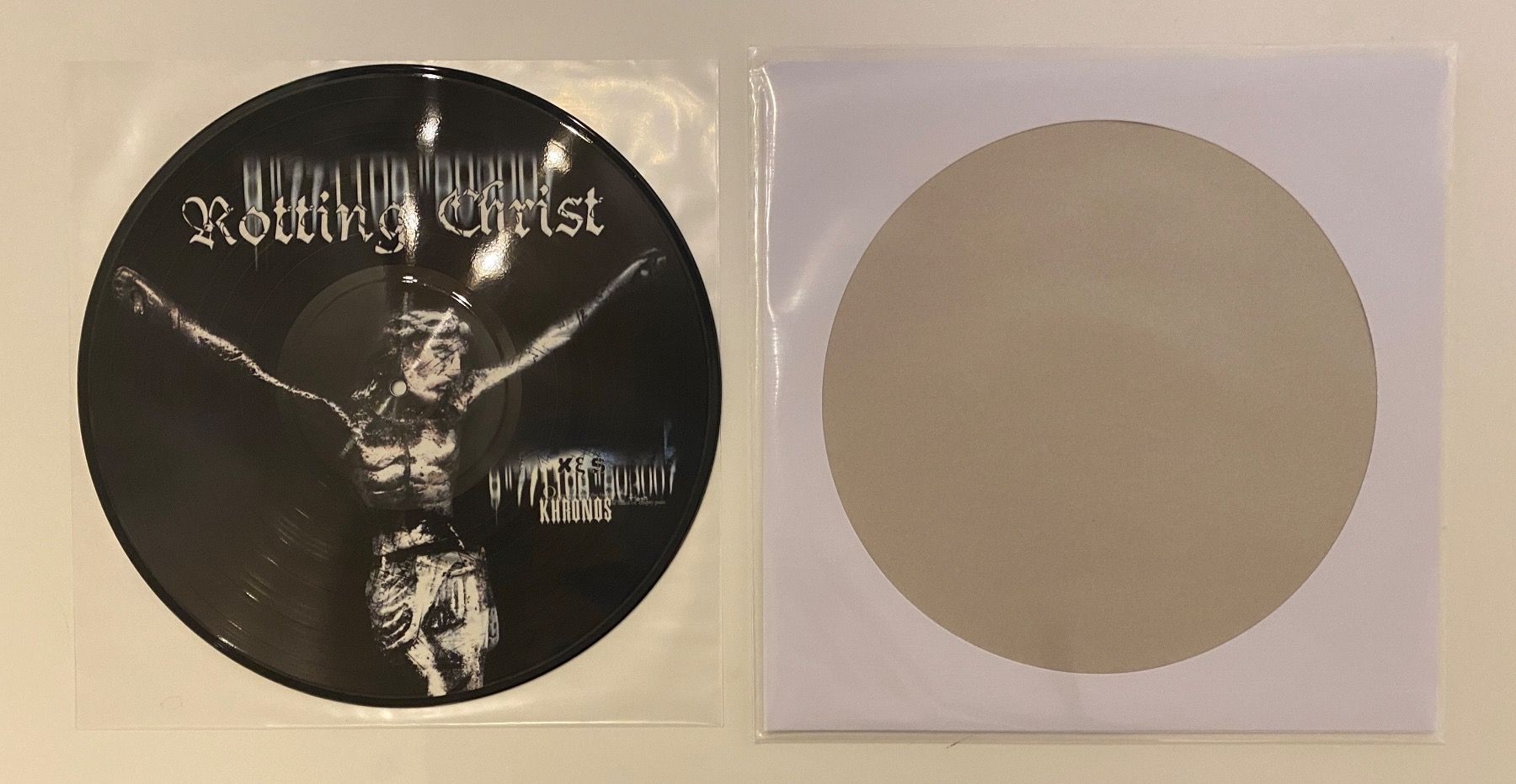 Dischi in vinile: ROTTING CHRIST - Khronos -  Picture Disc - limited edition - – Usato da Egg b. Zürich venduto da superman1975