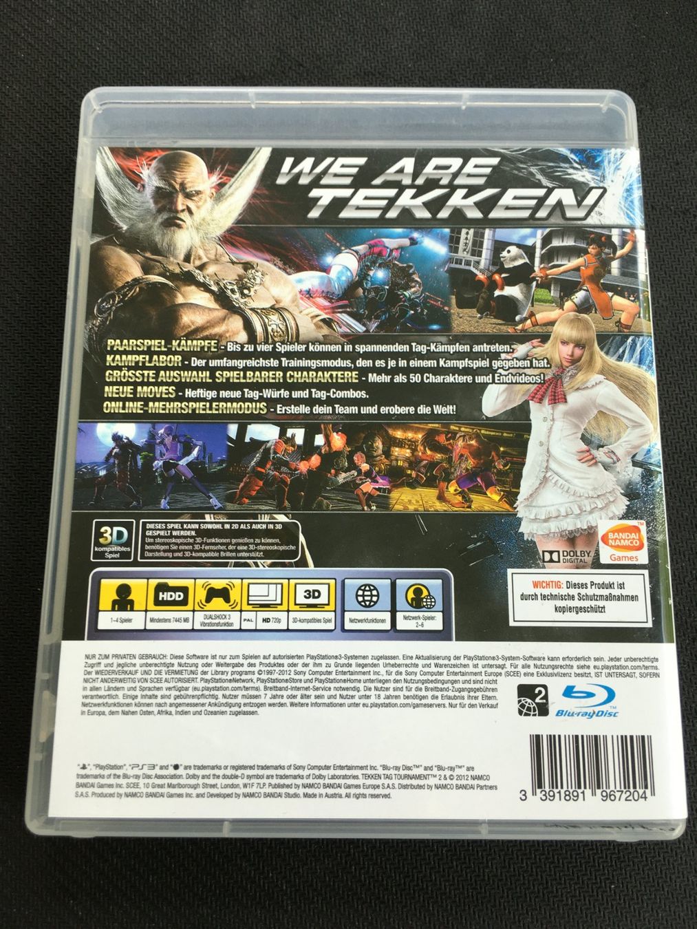 Sony Giochi: Tekken Tag Tournament 2 - Playstation 3 / PS3 – Usato da St.Gallen venduto da sjosjo 1
