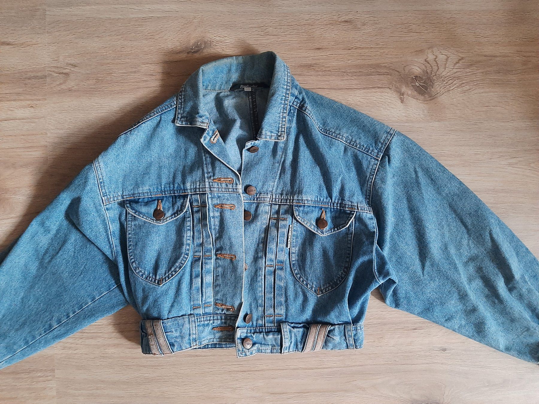 Giacche: Cropped denim jacket, vintage – Usato da Fribourg venduto da metalhands 1