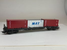 Liliput Containerwagon  MAT 2x CTI
