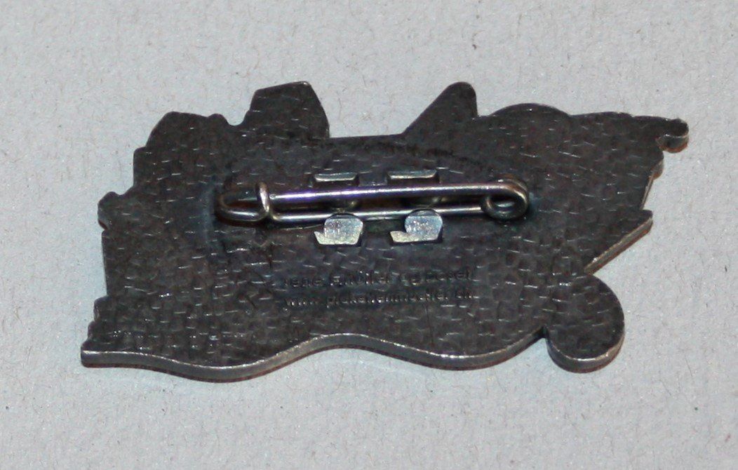 Broschen & Nadeln: Plakette Basler Fasnacht 2003 Silber – Neu (gemäss Beschreibung) aus Flüelen von Diversicum-Shop 1