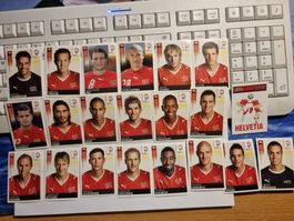 panini euro 2008 stickers schweiz