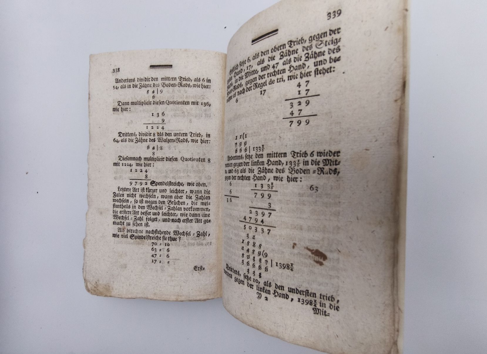 Libri: MATHEMATIK - LECHNER - 1792 – Usato da Goldach venduto da Gaip 8