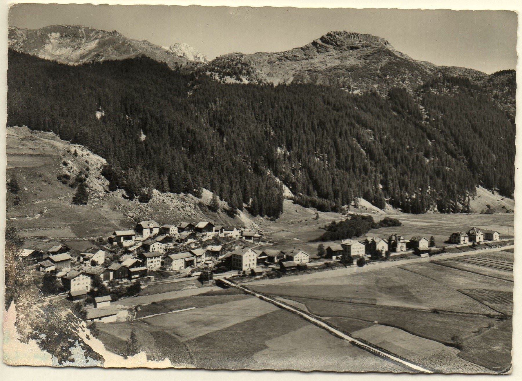 Cartoline postali: RONA RIOM Oberhalbstein – Usato da Jona venduto da philajona