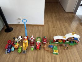 Fisher Price Little People Bauernhof und Fahrzeuge Set