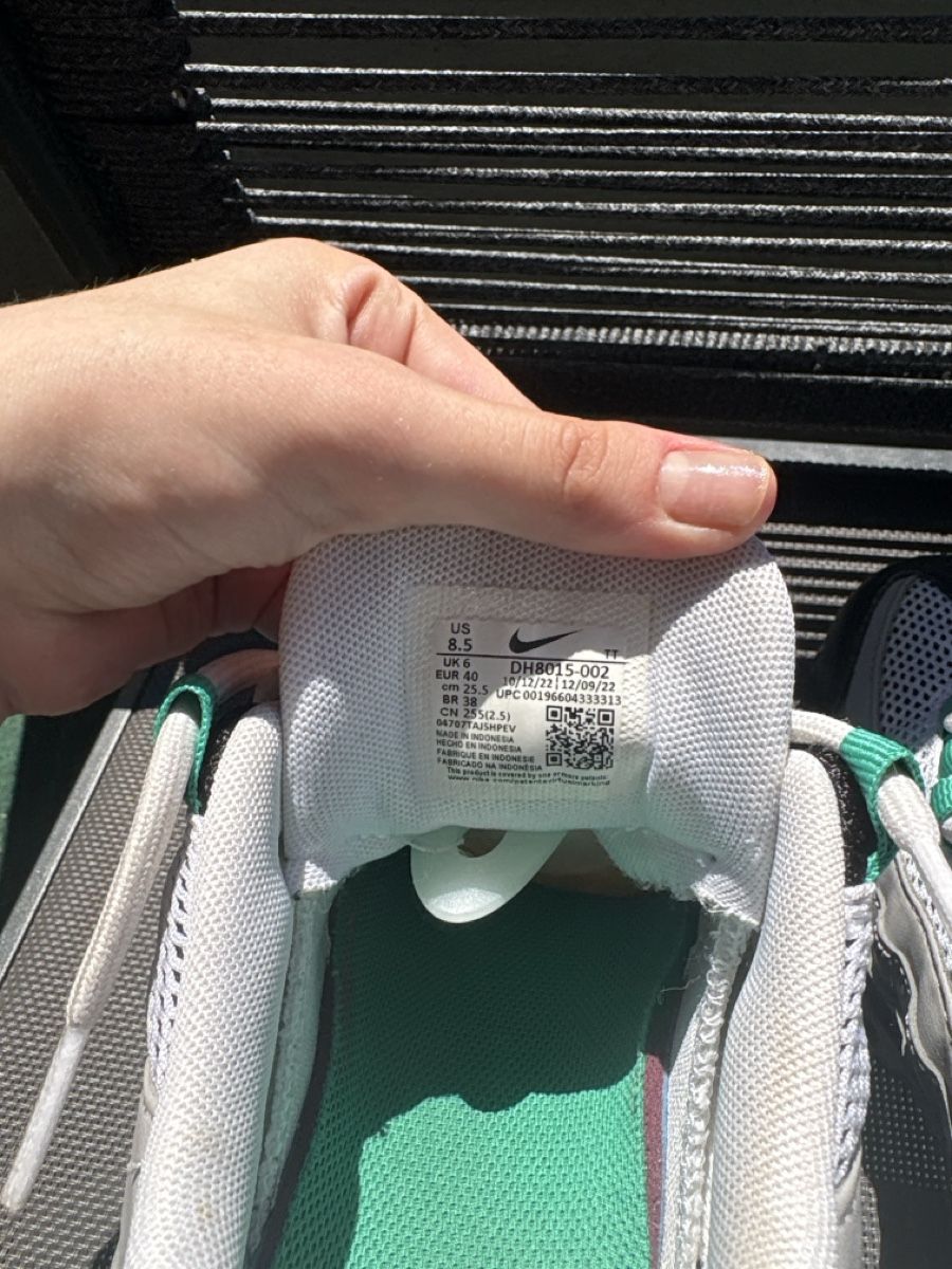 Nike Scarpe da uomo: Nike Air Max 95 Vert / Blanc / Noir EUR 40 – Usato da Sion venduto da xmittaz 4
