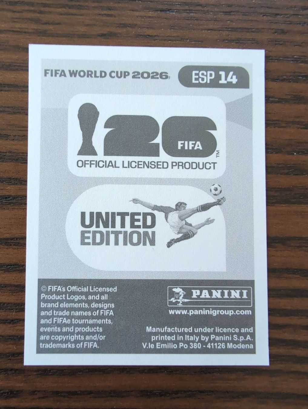 Panini Carte collezionabili: Panini wm sticker 26 mikel merino – Nuovo (secondo la descrizione) da Zürich venduto da Rolup 1