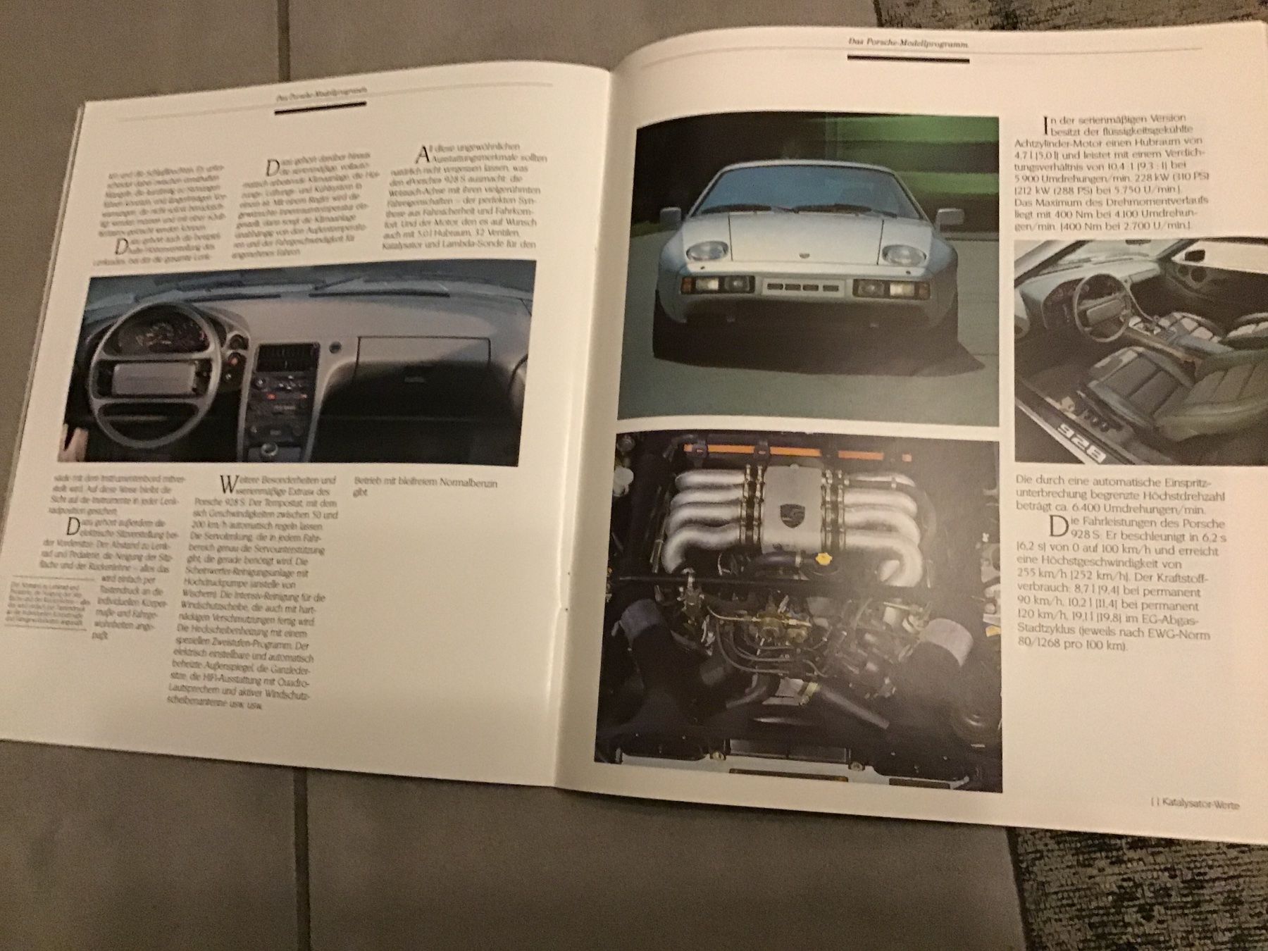 Porsche Dokumente: Porsche Programm Verkaufsprospekt 48 Seiten, August 1985 – Gebraucht aus Scherzingen von Starseller62 7