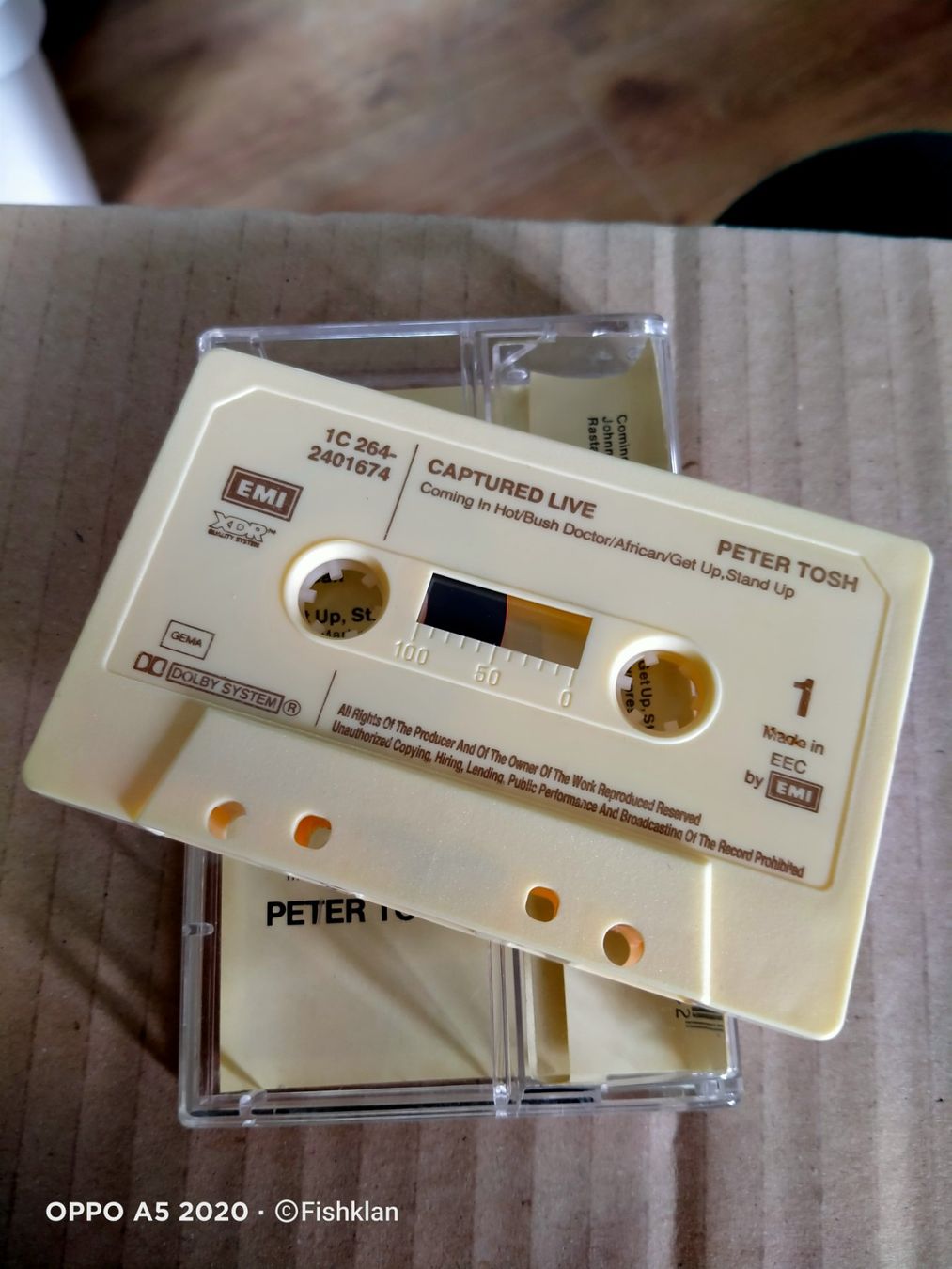 Musicassette: MC Musik Casette original / PETER TOSH capt Live – Usato da Küssnacht am Rigi venduto da WorthPoint 2