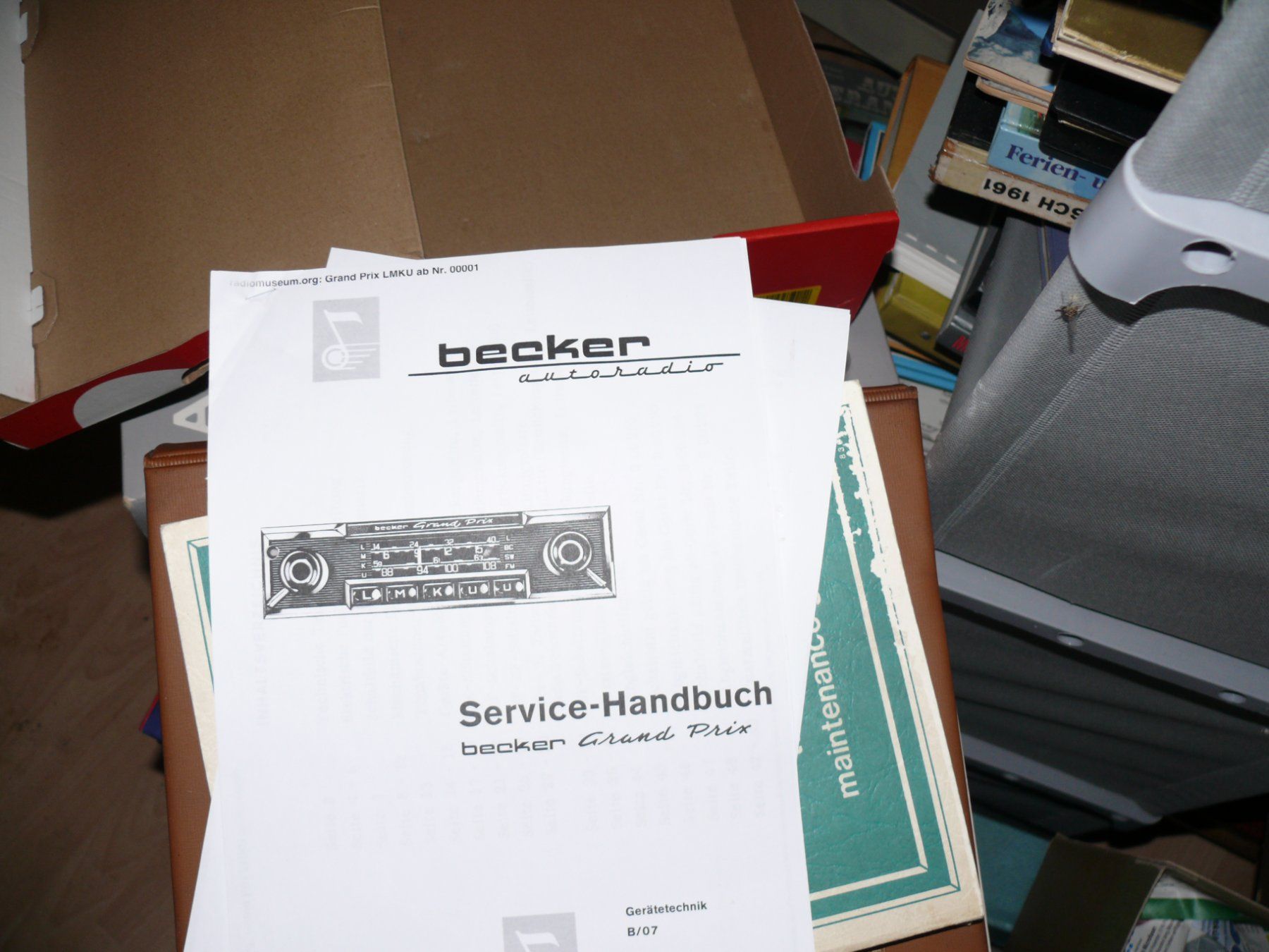 Becker Radios: Becker Grand Prix Vintage umgerüstet auf DAB – D'occasion à Wolfertswil par mic_vy7d 4